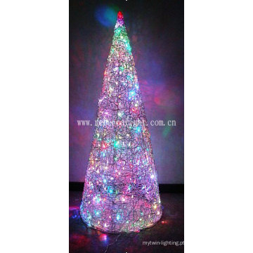 LED Pyramid Outdoor Christmas Decoration Floor Light